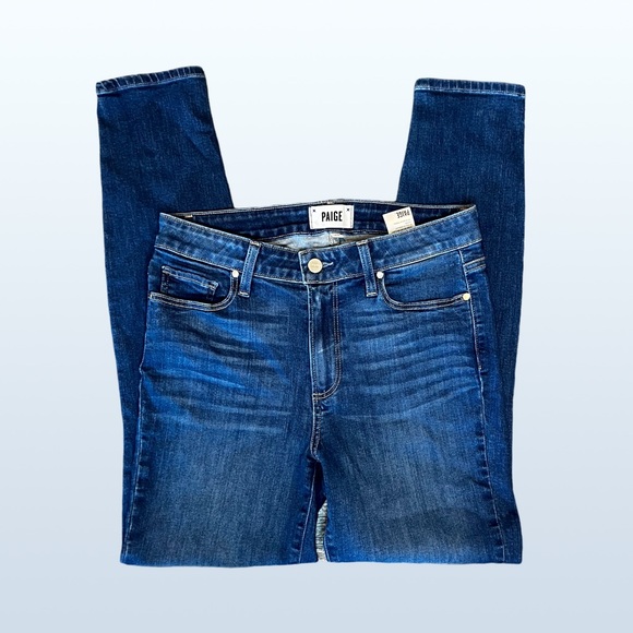 ⚜️Designer: PAIGE Hoxton Ankle Skinny Highrise Jeans, Women’s Size 25 - Picture 4 of 11
